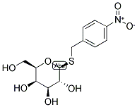 P-NITROBENZYL 1-THIO-BETA-D-GALACTOPRYRANOSIDE Struktur