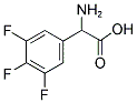 3,4,5-TRIFLUORO-DL-PHENYLGLYCINE Struktur