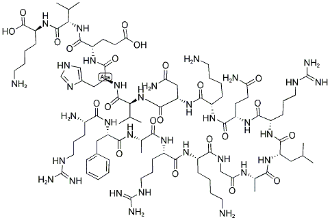 PROTEIN KINASE C (19-35) Struktur