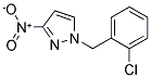 1-(2-CHLORO-BENZYL)-3-NITRO-1H-PYRAZOLE Struktur