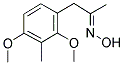 (2,4-DIMETHOXY-3-METHYLPHENYL)ACETONE OXIME Struktur