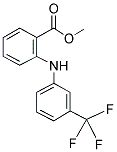 METHYL 2-(3-TRIFLUOROMETHYLPHENYLAMINO)-BENZOATE Struktur