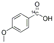 4-METHOXYBENZOIC ACID [CARBOXYL 14C] Struktur