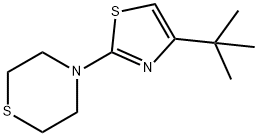 4-[4-(TERT-BUTYL)-1,3-THIAZOL-2-YL]THIOMORPHOLINE Struktur