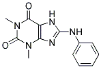 1,3-DIMETHYL-8-PHENYLAMINO-3,7-DIHYDRO-PURINE-2,6-DIONE Struktur