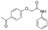 2-(4-ACETYLPHENOXY)-N-PHENYLACETAMIDE Struktur