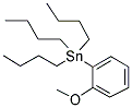 2-METHOXY(TRI-N-BUTYLSTANNYL)BENZENE Struktur