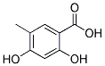 2,4-DIHYDROXY-5-METHYLBENZOIC ACID Struktur