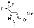 2-METHYL-5-TRIFLUOROMETHYL-2H-PYRAZOL-3-OL SODIUM SALT Struktur