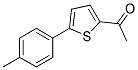 1-[5-(4-METHYLPHENYL)-2-THIENYL]ETHANONE Struktur