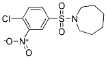 1-(4-CHLORO-3-NITRO-BENZENESULFONYL)-AZEPANE Struktur