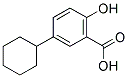 5-CYCLOHEXYL-2-HYDROXY-BENZOIC ACID Struktur