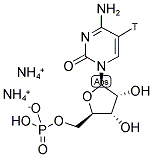 CYTIDINE 5'-MONOPHOSPHATE, DIAMMONIUM SALT, [5-3H]- Struktur