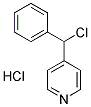 4-[CHLORO(PHENYL)METHYL]PYRIDINE HYDROCHLORIDE Struktur