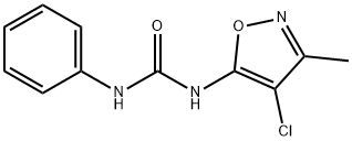 N-(4-CHLORO-3-METHYL-5-ISOXAZOLYL)-N'-PHENYLUREA Struktur