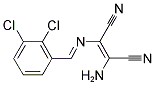 2-AMINO-1-(1-AZA-2-(2,3-DICHLOROPHENYL)VINYL)ETHENE-1,2-DICARBONITRILE Struktur