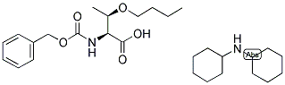 BENZYLOXYCARBONYL-O-T-BUTYL-L-THREONINE DICYCLOHEXYLAMINE SALT Struktur