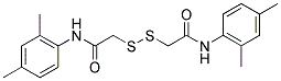 2-([2-(2,4-DIMETHYLANILINO)-2-OXOETHYL]DITHIO)-N-(2,4-DIMETHYLPHENYL)ACETAMIDE Struktur