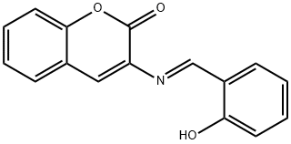 3-SALICYLIDENEAMINOCOUMARIN Struktur