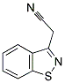 1,2-BENZISOTHIAZOL-3-YLACETONITRILE Struktur