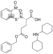 O-NPS-GAMMA-BENZYL-L-GLUTAMIC ACID DICYCLOHEXYLAMINE SALT Struktur