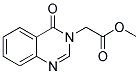 (4-OXO-4H-QUINAZOLIN-3-YL)-ACETIC ACID METHYL ESTER Struktur