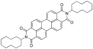 2,9-DI(CYCLODECYL)-ANTHRA[2,1,9-DEF:6,5,10-D'E'F']DIISOQUINOLINE-1,3,8,10-TETRONE Struktur