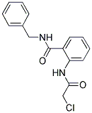 N-BENZYL-2-[(CHLOROACETYL)AMINO]BENZAMIDE Struktur