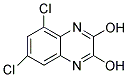 5,7-DICHLOROQUINOXALINE-2,3-DIOL Struktur