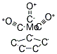 CYCLOPENTADIENYLMOLYBDENUM TRICARBONYL HYDRIDE Struktur