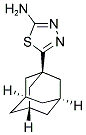 5-ADAMANTAN-1-YL-[1,3,4]THIADIAZOL-2-YLAMINE Struktur