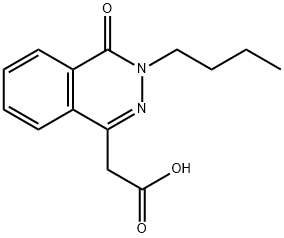 (3-BUTYL-4-OXO-3,4-DIHYDRO-PHTHALAZIN-1-YL)-ACETIC ACID Struktur