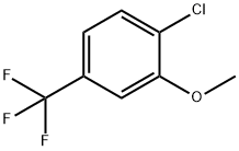 2-CHLORO-5-(TRIFLUOROMETHYL)ANISOLE Struktur