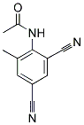 N-(2,4-DICYANO-6-METHYLPHENYL)ACETAMIDE Struktur