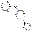 2-PYRIMIDINYL 4-(1H-PYRROL-1-YL)PHENYL ETHER Struktur