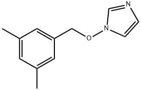 1-[(3,5-DIMETHYLBENZYL)OXY]-1H-IMIDAZOLE Struktur