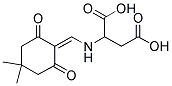 N-[(4,4-DIMETHYL-2,6-DIOXOCYCLOHEXYLIDENE)METHYL]ASPARTIC ACID Struktur