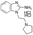 1-(2-PYRROLIDIN-1-YL-ETHYL)-1H-BENZOIMIDAZOL-2-YLAMINE DIHYDROCHLORIDE price.