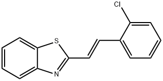 2-(2-CHLOROSTYRYL)-1,3-BENZOTHIAZOLE Struktur