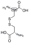 L-CYSTINE (15N2) Struktur