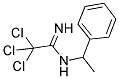 2,2,2-TRICHLORO-N-(1-PHENYLETHYL)ETHANIMIDAMIDE Struktur