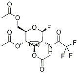 2-TRIFLUOROACETAMIDO-3,4,6-TRI-O-ACETYL-2-DEOXY-BETA-D-GLUCOPYRANOSYL FLUORIDE Struktur