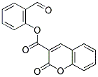 2-FORMYLPHENYL 2-OXO-2H-CHROMENE-3-CARBOXYLATE Struktur