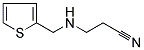 3-[(2-THIENYLMETHYL)AMINO]PROPANENITRILE Struktur
