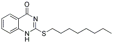 2-(OCTYLTHIO)QUINAZOLIN-4(1H)-ONE Struktur