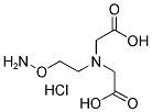 2-AMINOOXYETHYLIMINODIACETIC ACID, HYDROCHLORIDE Struktur