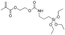 O-(METHACRYLOXYETHYL)-N-(TRIETHOXYSILYLPROPYL)URETHANE Struktur