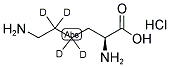 L-LYSINE-4,4,5,5-D4 HCL Struktur