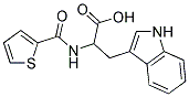 3-(1H-INDOL-3-YL)-2-[(THIOPHENE-2-CARBONYL)-AMINO]-PROPIONIC ACID Struktur