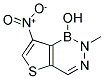 7-NITRO-2-METHYLTHIENO[3,2-D][1,2,3]DIAZABORININ-1(2H)-OL Struktur